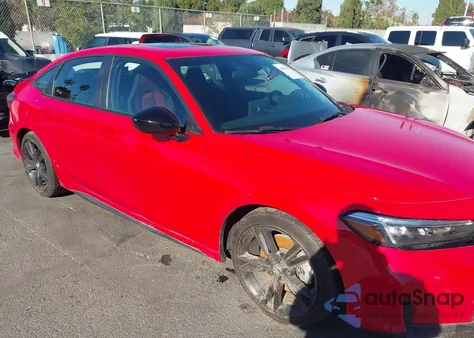 2025 Honda Civic Si Base W/High Performance Summer Tires/ from USA, damaged, VIN 2HGFE1E57SH472363